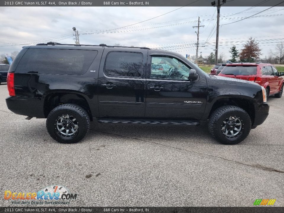 2013 GMC Yukon XL SLT 4x4 Onyx Black / Ebony Photo #5