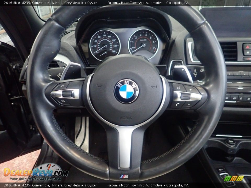 2016 BMW M235i Convertible Steering Wheel Photo #22