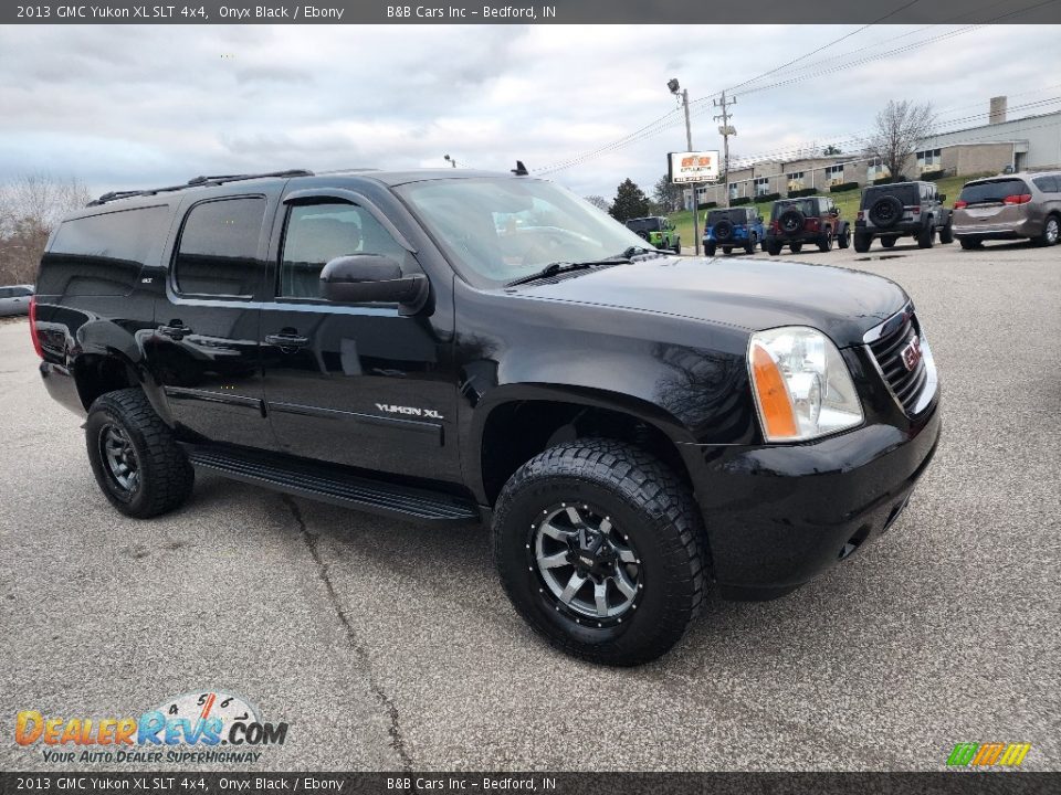 2013 GMC Yukon XL SLT 4x4 Onyx Black / Ebony Photo #6