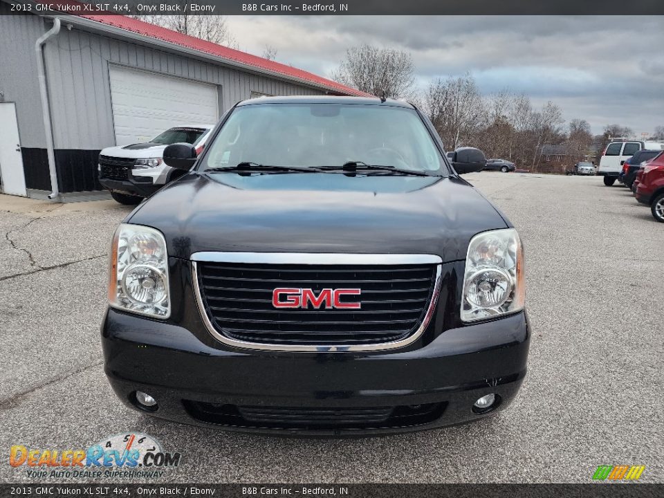 2013 GMC Yukon XL SLT 4x4 Onyx Black / Ebony Photo #7