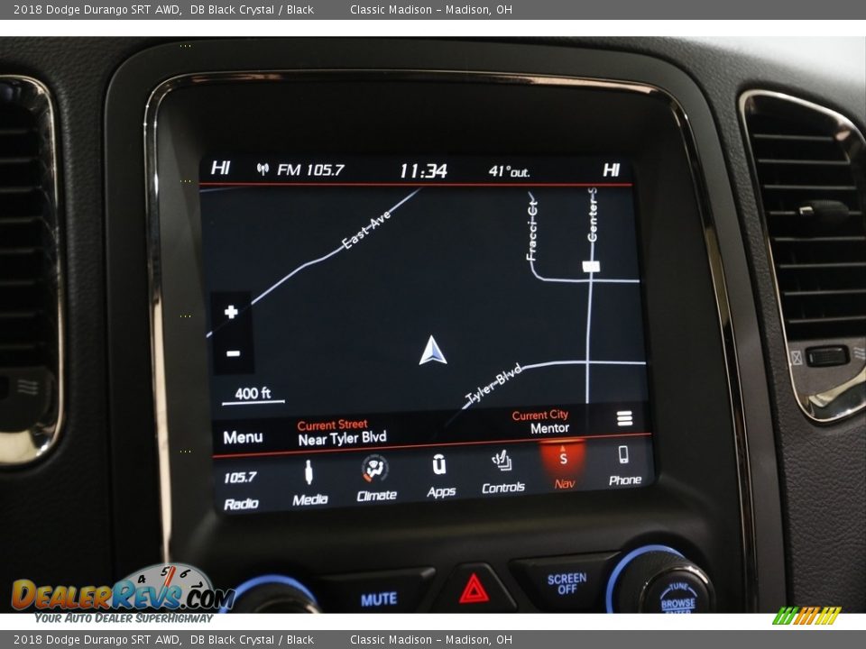 Navigation of 2018 Dodge Durango SRT AWD Photo #12