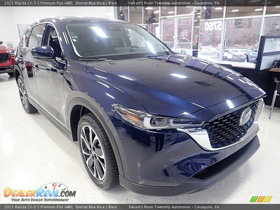 2023 Mazda CX-5 S Premium Plus AWD Eternal Blue Mica / Black Photo #6