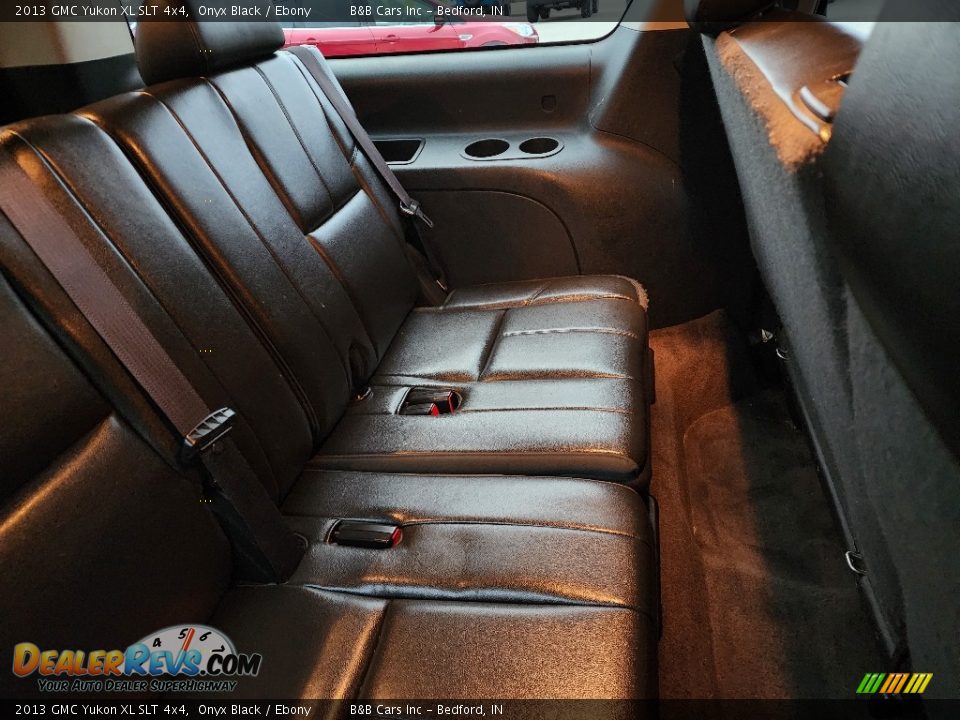 2013 GMC Yukon XL SLT 4x4 Onyx Black / Ebony Photo #22
