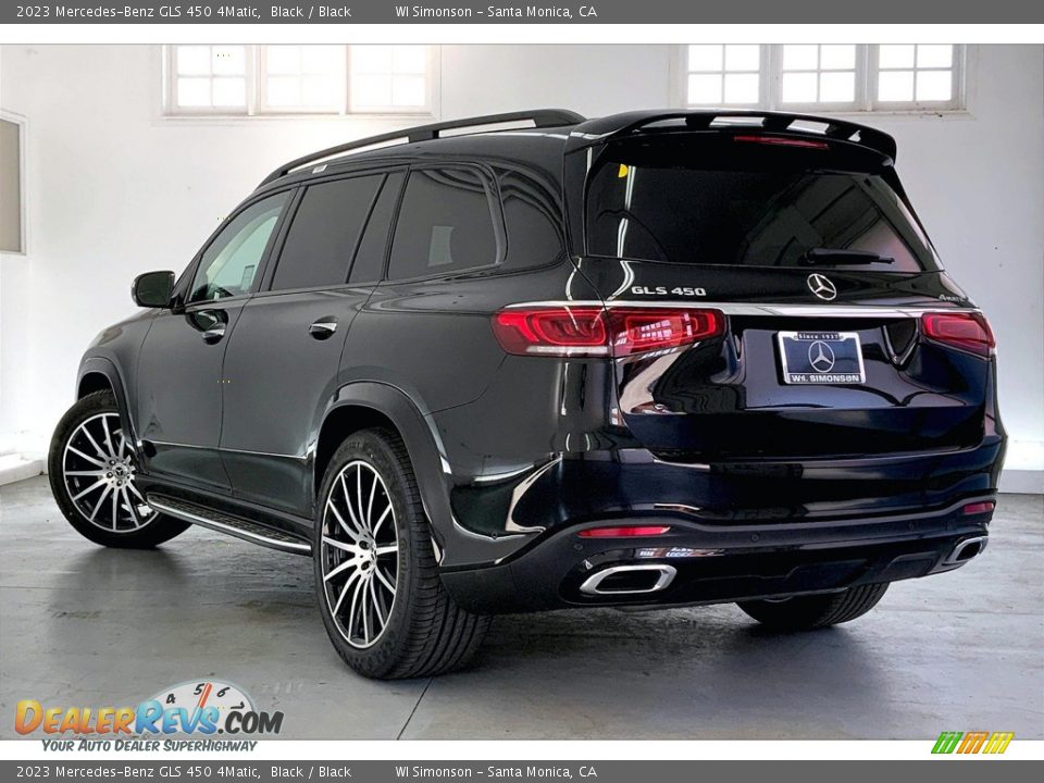 2023 Mercedes-Benz GLS 450 4Matic Black / Black Photo #2