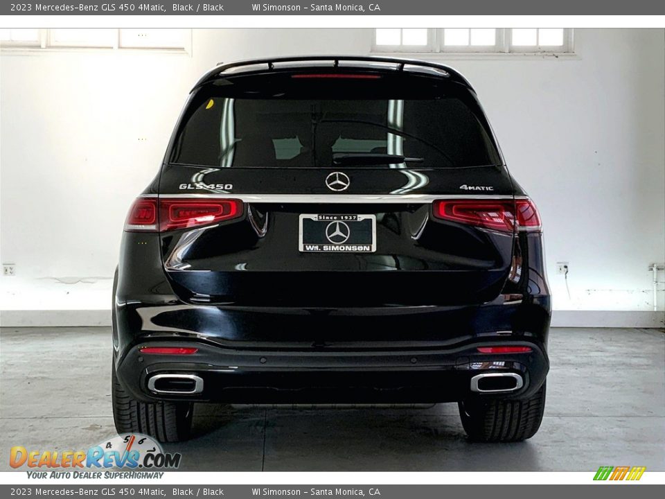 2023 Mercedes-Benz GLS 450 4Matic Black / Black Photo #3