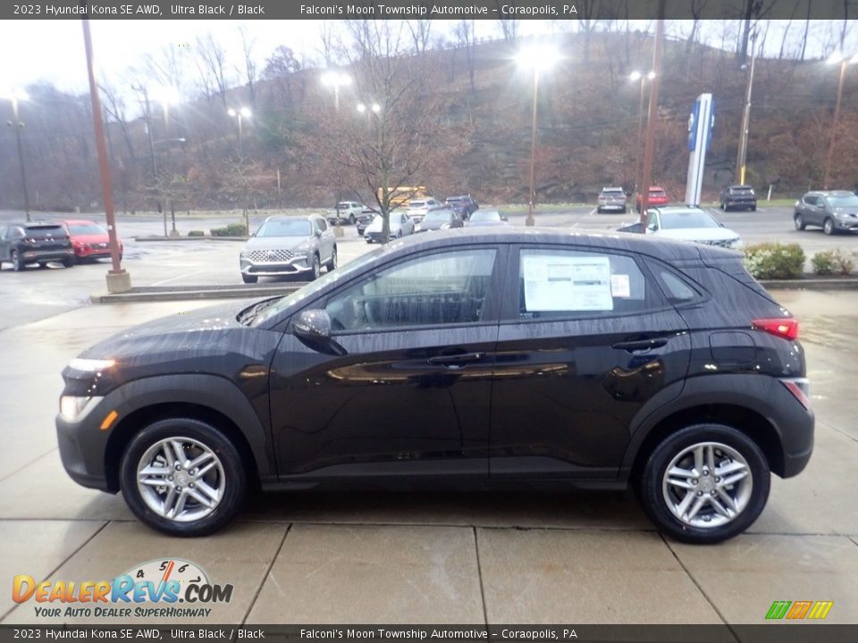 2023 Hyundai Kona SE AWD Ultra Black / Black Photo #5