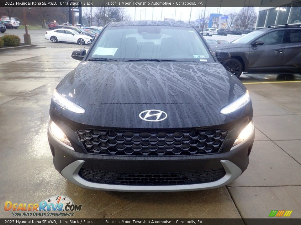 2023 Hyundai Kona SE AWD Ultra Black / Black Photo #6