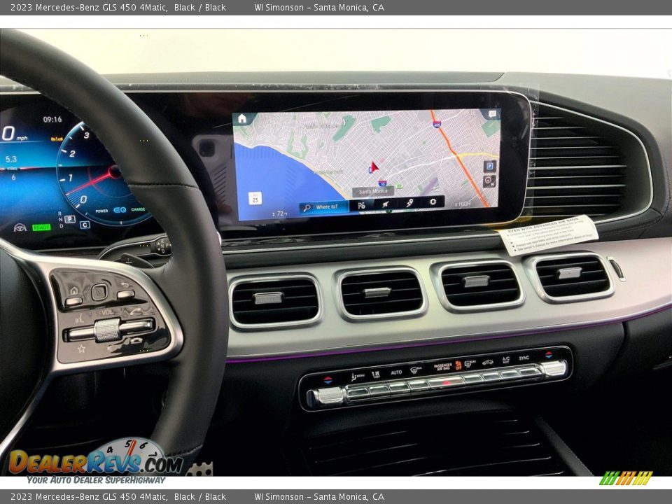 Controls of 2023 Mercedes-Benz GLS 450 4Matic Photo #7