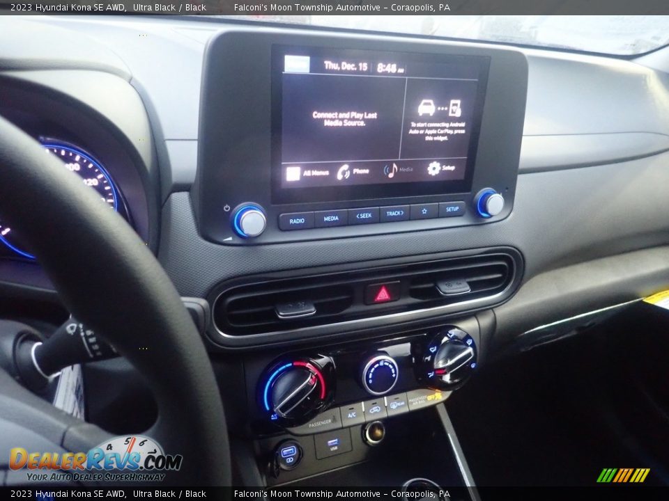 2023 Hyundai Kona SE AWD Ultra Black / Black Photo #16