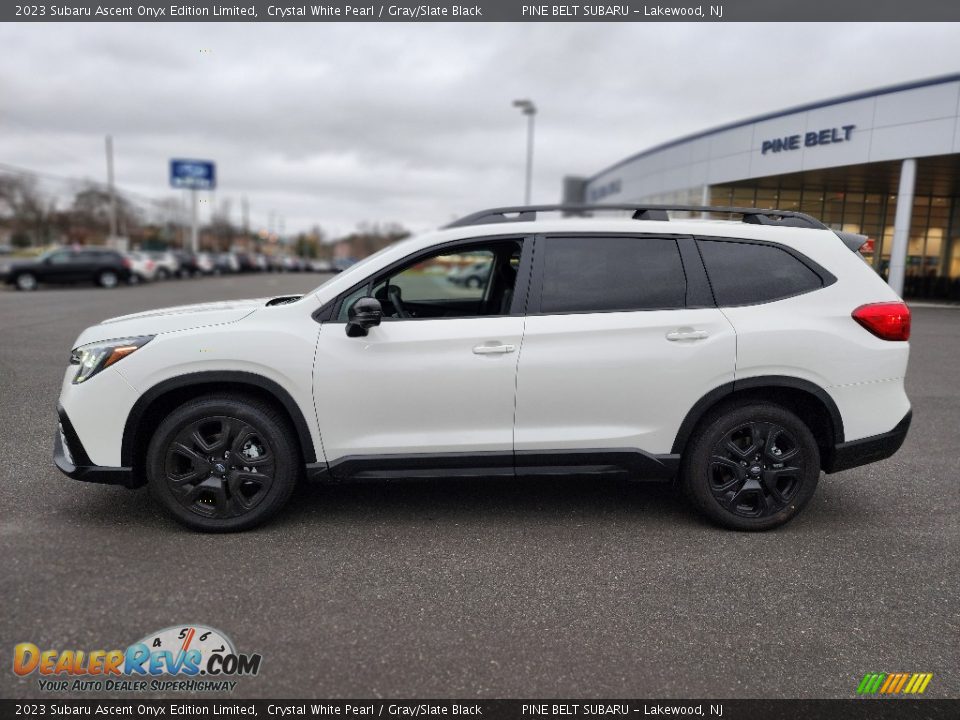 2023 Subaru Ascent Onyx Edition Limited Crystal White Pearl / Gray/Slate Black Photo #3