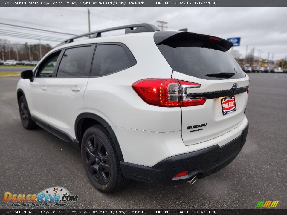 2023 Subaru Ascent Onyx Edition Limited Crystal White Pearl / Gray/Slate Black Photo #4