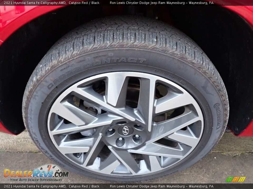 2021 Hyundai Santa Fe Calligraphy AWD Wheel Photo #5