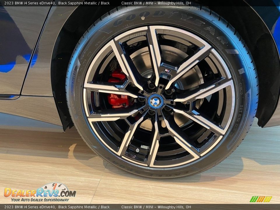 2023 BMW i4 Series eDrive40 Black Sapphire Metallic / Black Photo #3