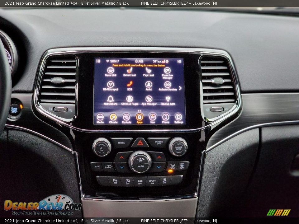 2021 Jeep Grand Cherokee Limited 4x4 Billet Silver Metallic / Black Photo #3