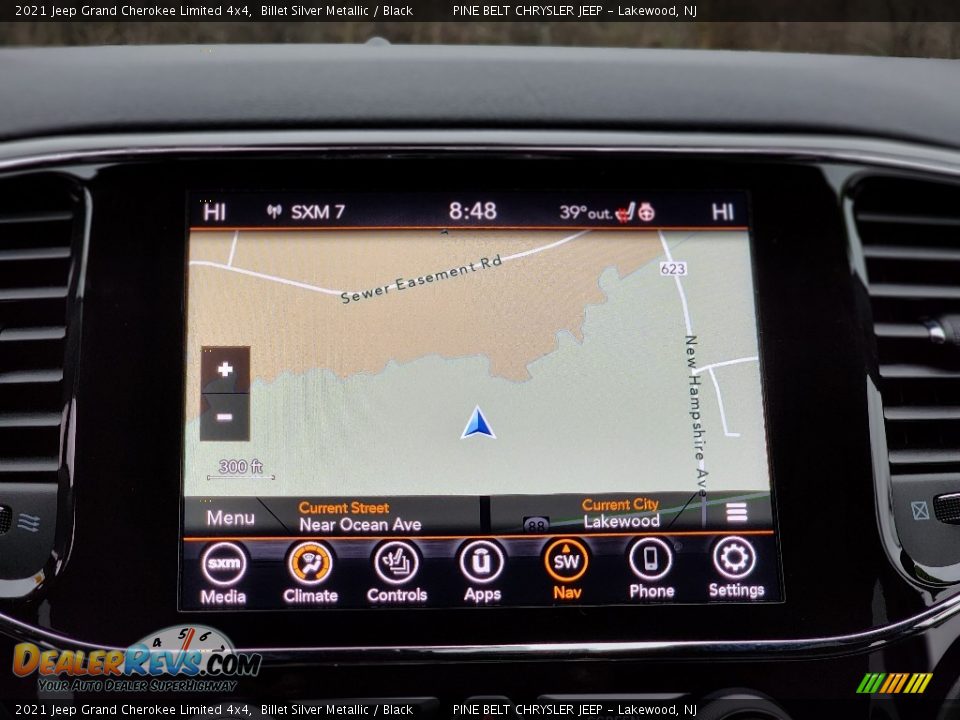 2021 Jeep Grand Cherokee Limited 4x4 Billet Silver Metallic / Black Photo #6