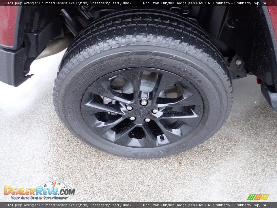2021 Jeep Wrangler Unlimited Sahara 4xe Hybrid Wheel Photo #9