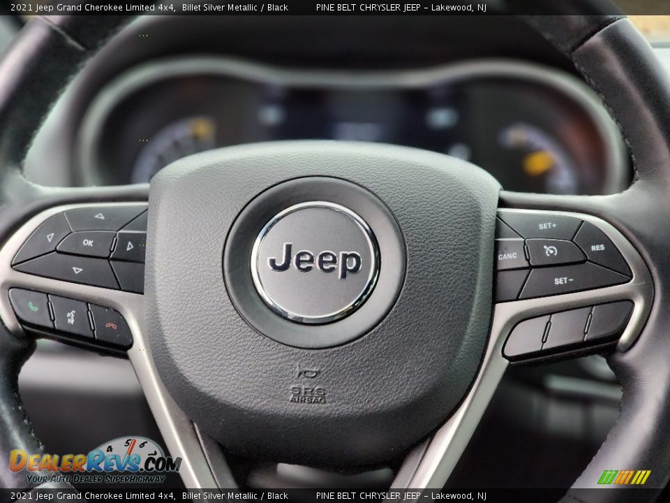 2021 Jeep Grand Cherokee Limited 4x4 Steering Wheel Photo #12