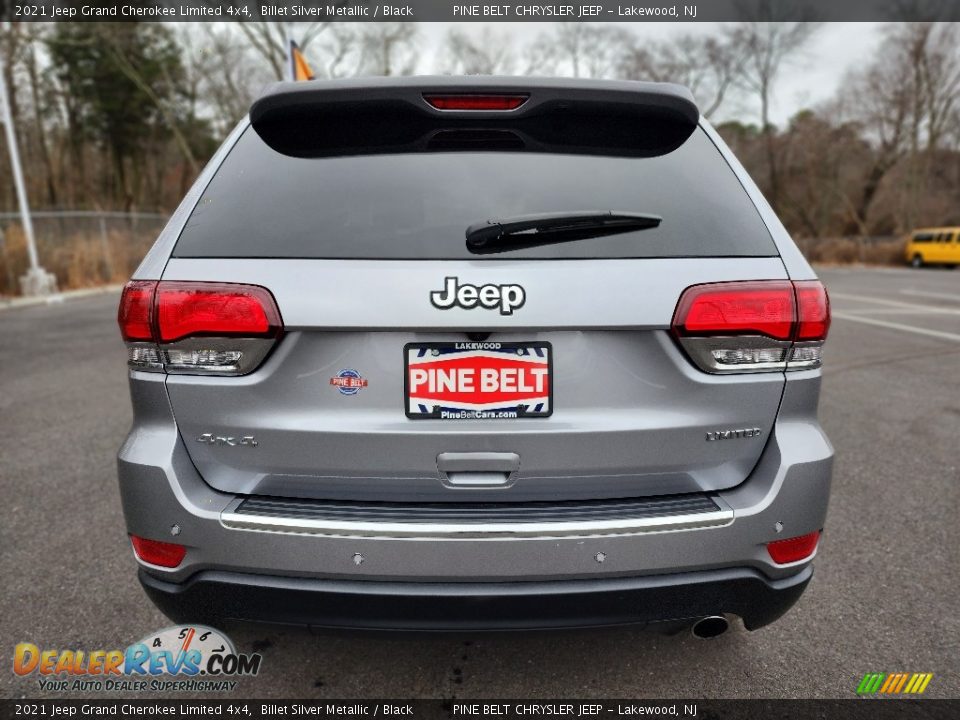 2021 Jeep Grand Cherokee Limited 4x4 Billet Silver Metallic / Black Photo #20