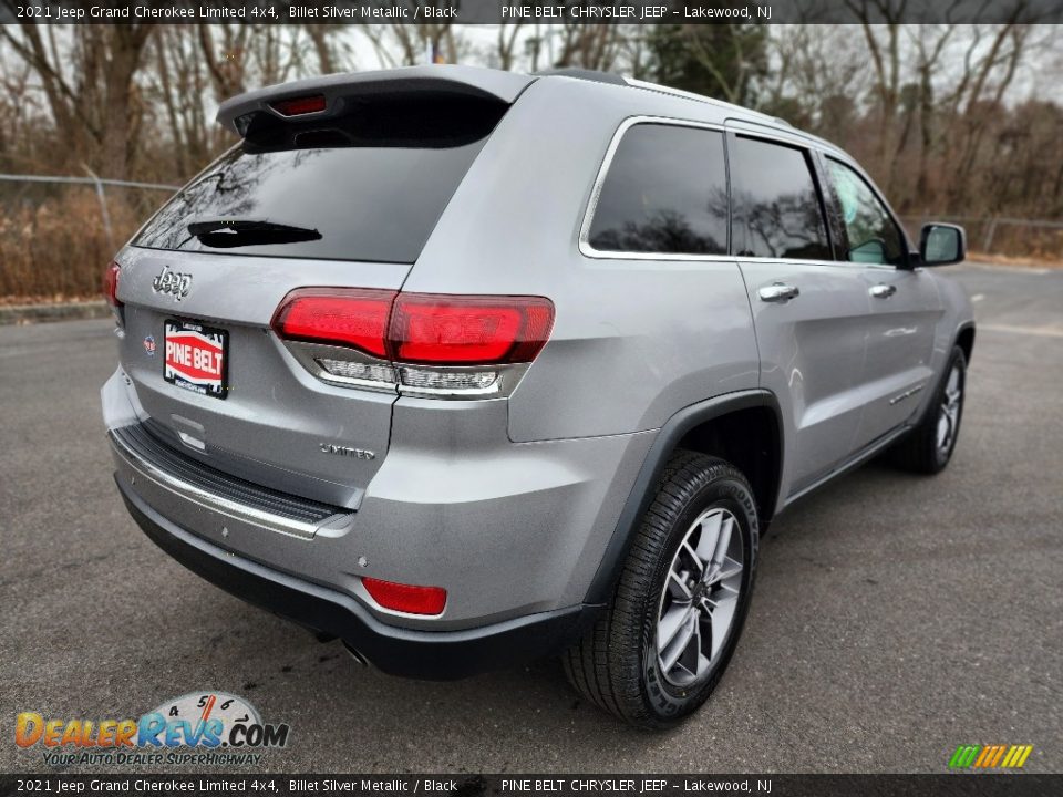 2021 Jeep Grand Cherokee Limited 4x4 Billet Silver Metallic / Black Photo #21