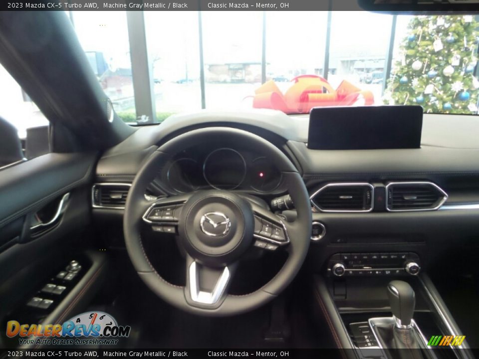 2023 Mazda CX-5 Turbo AWD Machine Gray Metallic / Black Photo #4