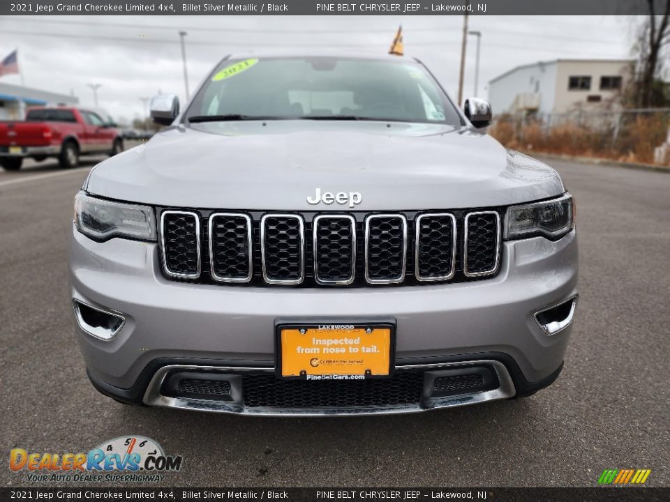 2021 Jeep Grand Cherokee Limited 4x4 Billet Silver Metallic / Black Photo #24