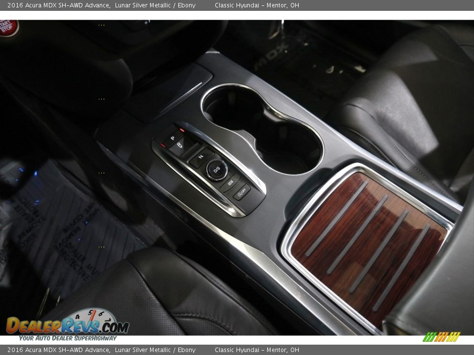 2016 Acura MDX SH-AWD Advance Lunar Silver Metallic / Ebony Photo #15