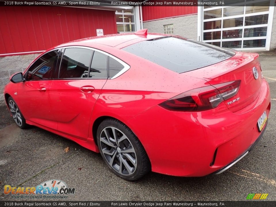 2018 Buick Regal Sportback GS AWD Sport Red / Ebony Photo #2