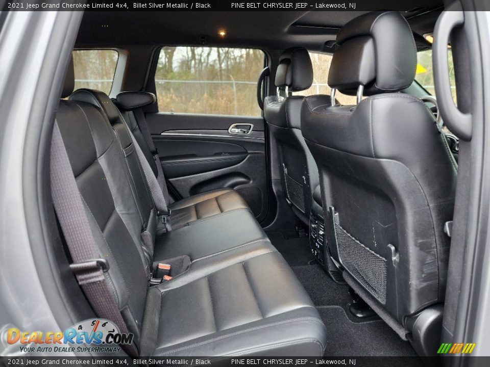 Rear Seat of 2021 Jeep Grand Cherokee Limited 4x4 Photo #29