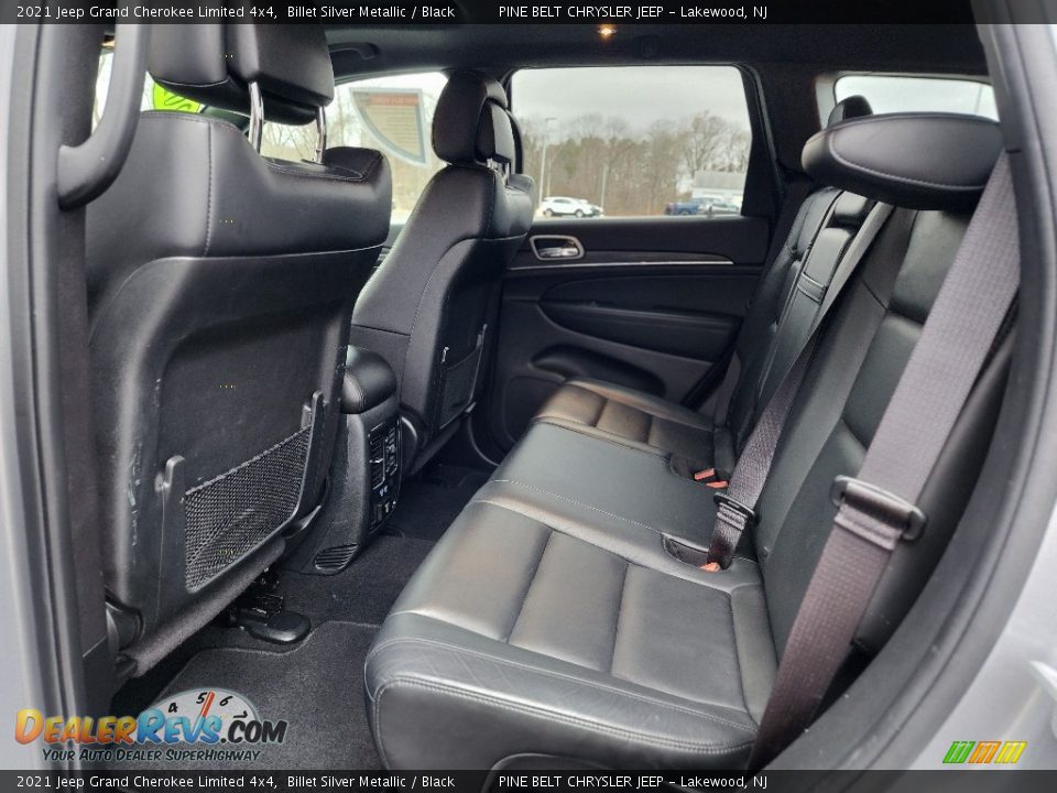 Rear Seat of 2021 Jeep Grand Cherokee Limited 4x4 Photo #34