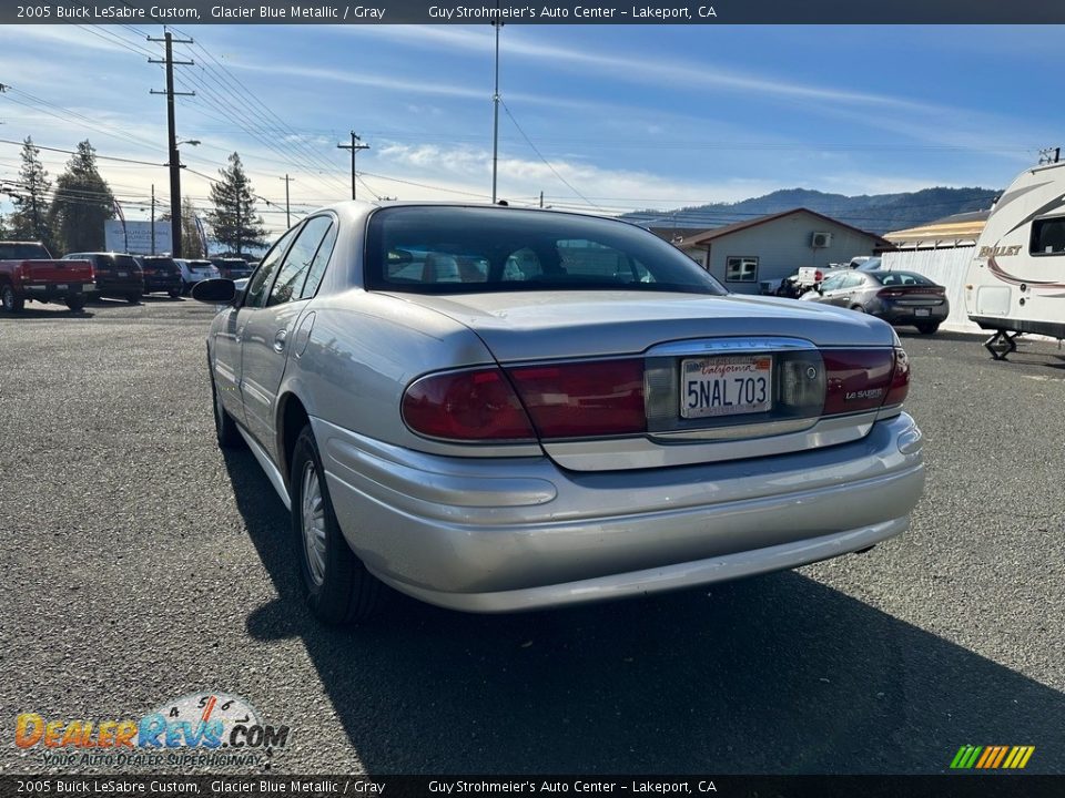 2005 Buick LeSabre Custom Glacier Blue Metallic / Gray Photo #4