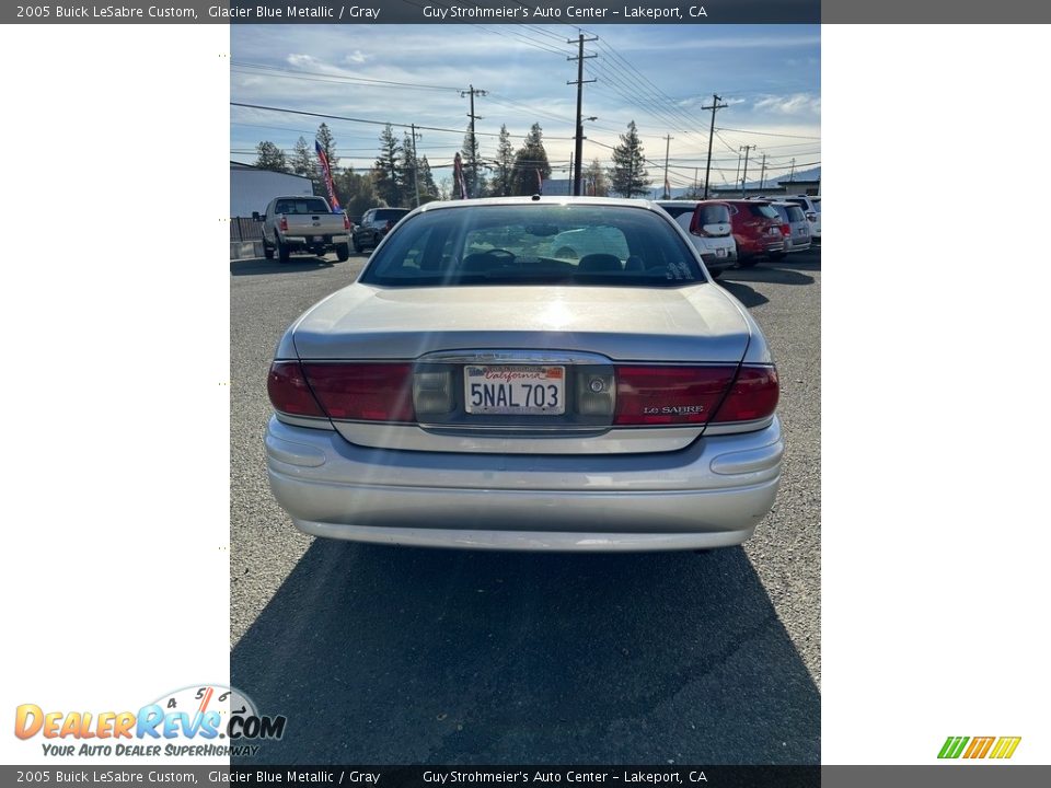 2005 Buick LeSabre Custom Glacier Blue Metallic / Gray Photo #5