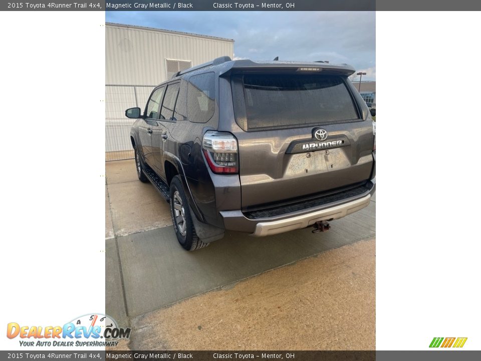 2015 Toyota 4Runner Trail 4x4 Magnetic Gray Metallic / Black Photo #2