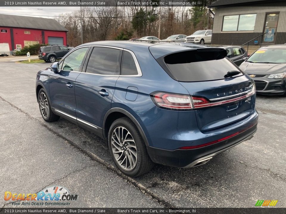 2019 Lincoln Nautilus Reserve AWD Blue Diamond / Slate Photo #3