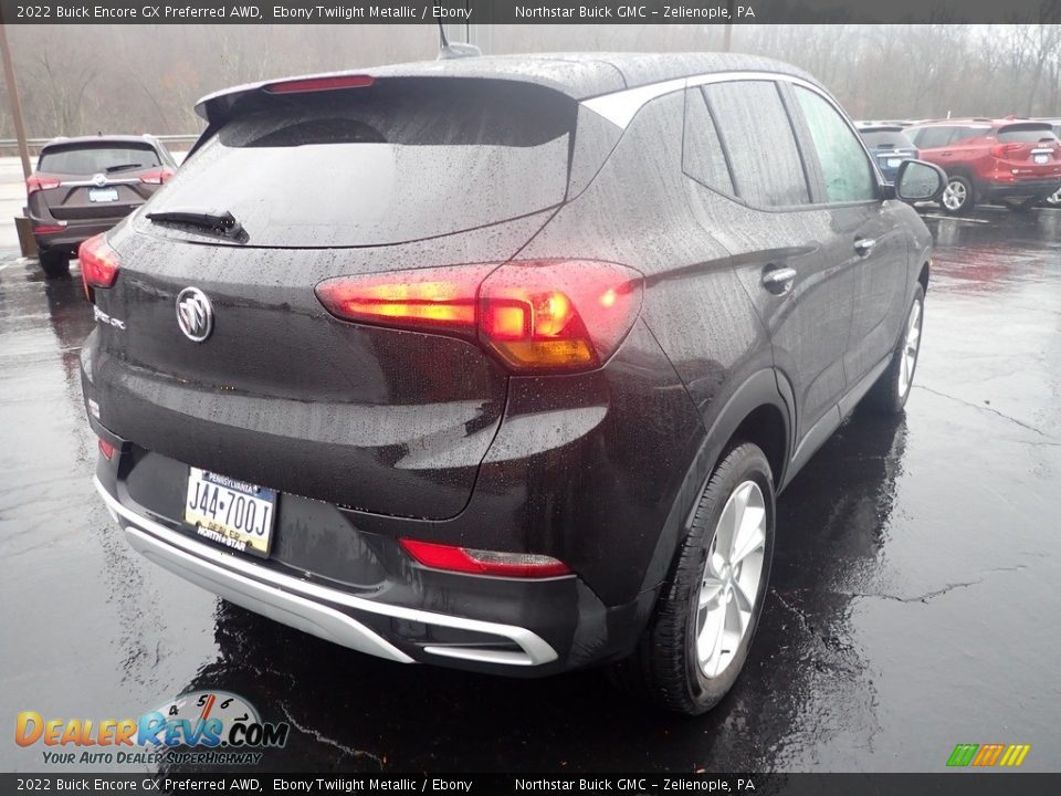 2022 Buick Encore GX Preferred AWD Ebony Twilight Metallic / Ebony Photo #7