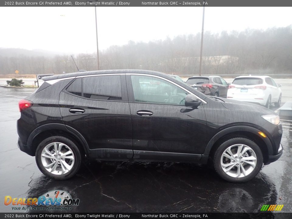 Ebony Twilight Metallic 2022 Buick Encore GX Preferred AWD Photo #8