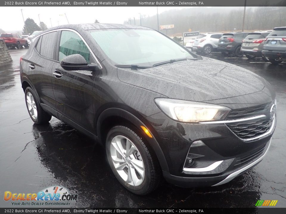 Front 3/4 View of 2022 Buick Encore GX Preferred AWD Photo #9