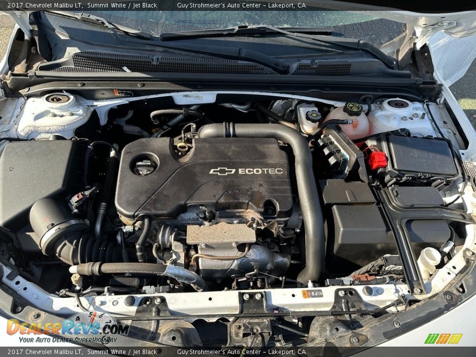 2017 Chevrolet Malibu LT Summit White / Jet Black Photo #8