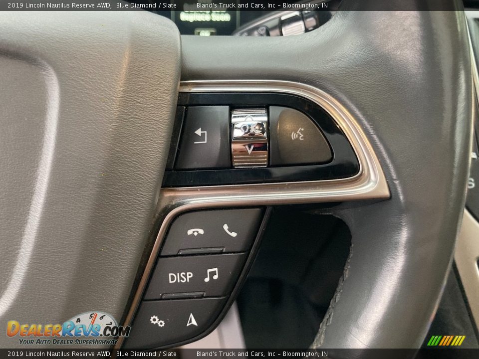2019 Lincoln Nautilus Reserve AWD Steering Wheel Photo #17