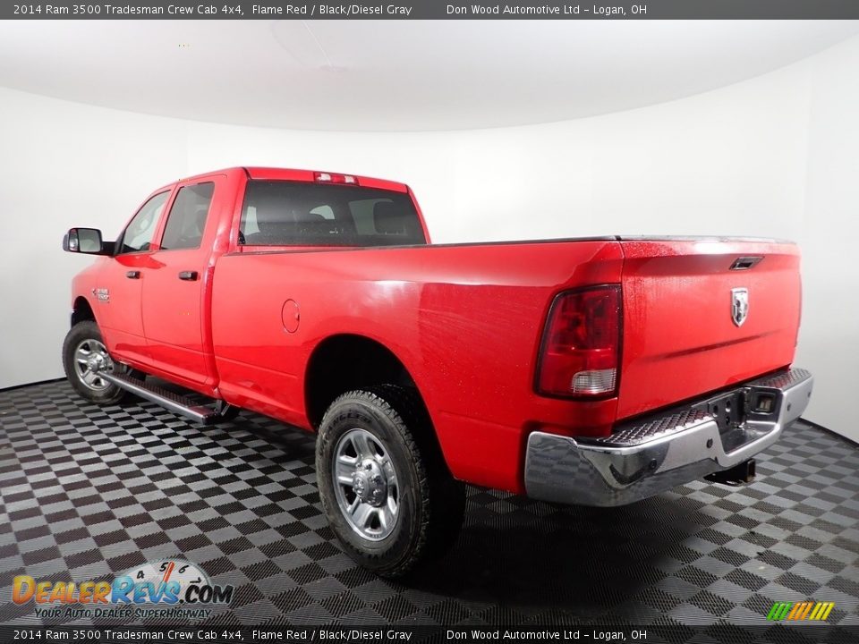 Flame Red 2014 Ram 3500 Tradesman Crew Cab 4x4 Photo #6