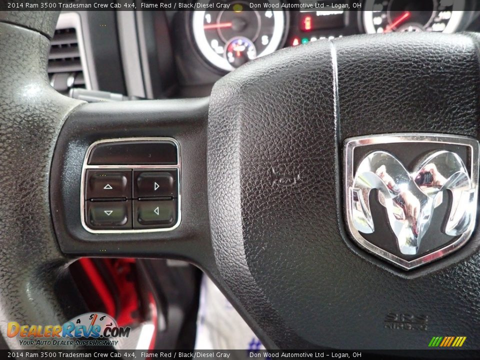 2014 Ram 3500 Tradesman Crew Cab 4x4 Steering Wheel Photo #15