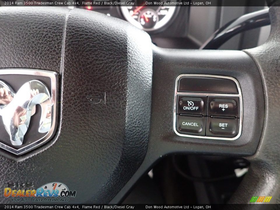 2014 Ram 3500 Tradesman Crew Cab 4x4 Steering Wheel Photo #16