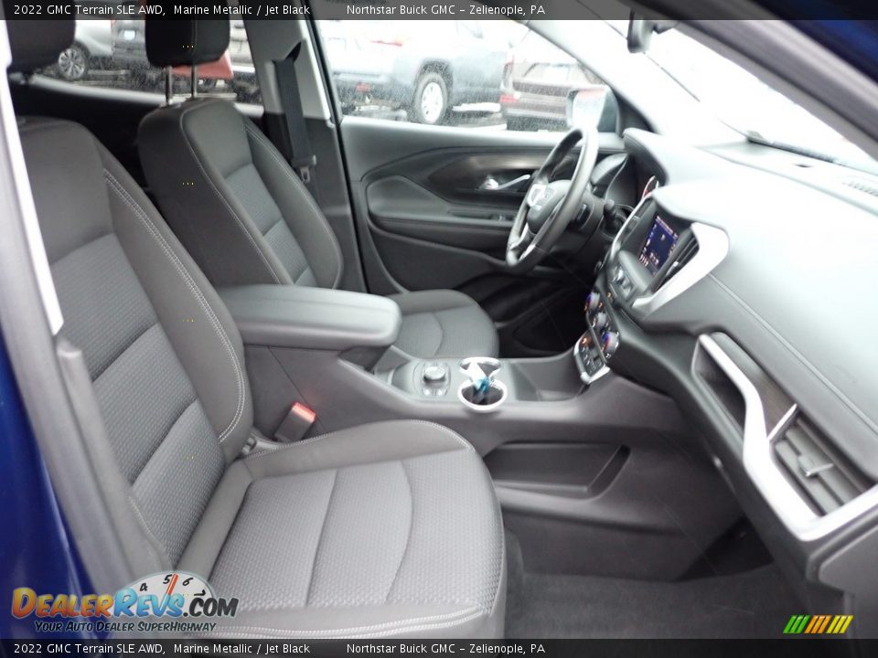 Front Seat of 2022 GMC Terrain SLE AWD Photo #14