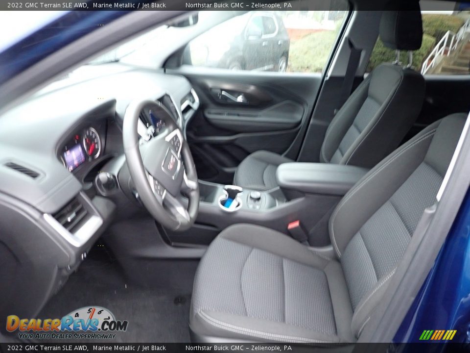 Front Seat of 2022 GMC Terrain SLE AWD Photo #19