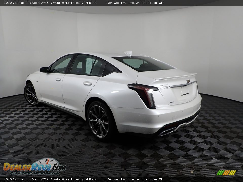 2020 Cadillac CT5 Sport AWD Crystal White Tricoat / Jet Black Photo #7