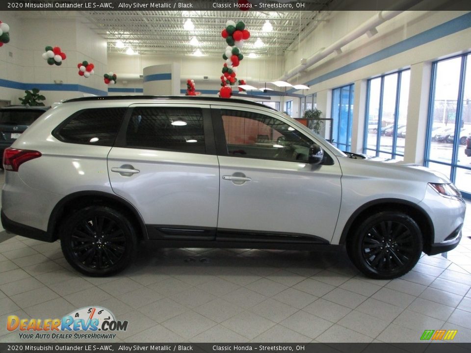 2020 Mitsubishi Outlander LE S-AWC Alloy Silver Metallic / Black Photo #5