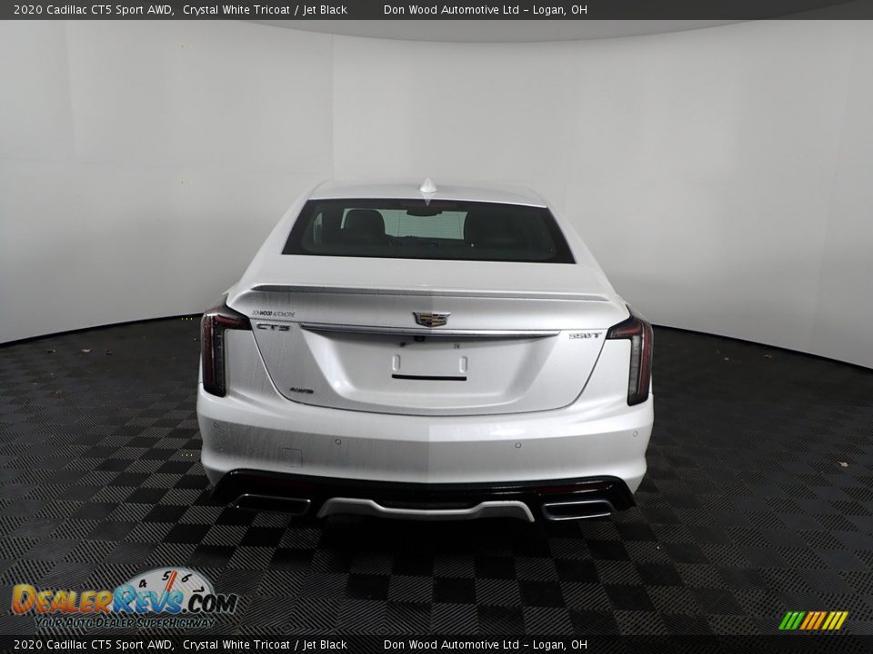 2020 Cadillac CT5 Sport AWD Crystal White Tricoat / Jet Black Photo #8