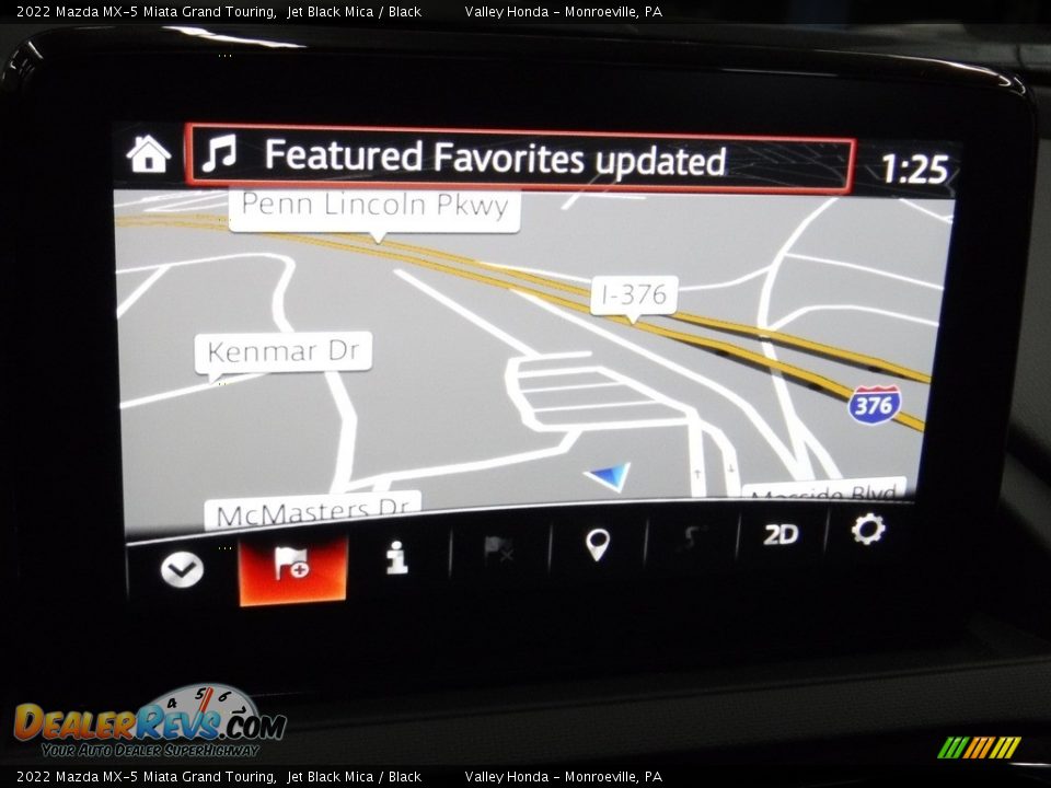 Navigation of 2022 Mazda MX-5 Miata Grand Touring Photo #21