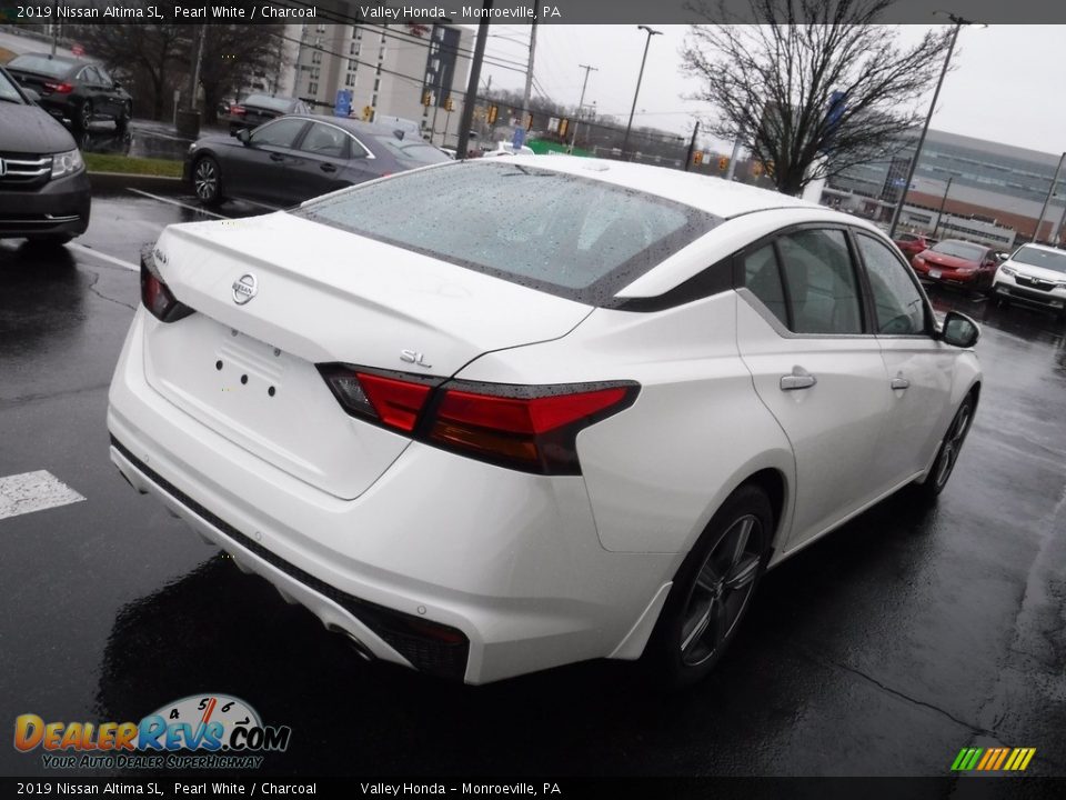 2019 Nissan Altima SL Pearl White / Charcoal Photo #7