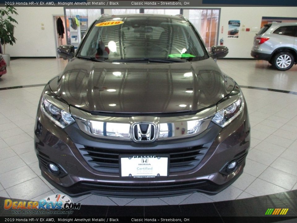 2019 Honda HR-V EX AWD Midnight Amethyst Metallic / Black Photo #2