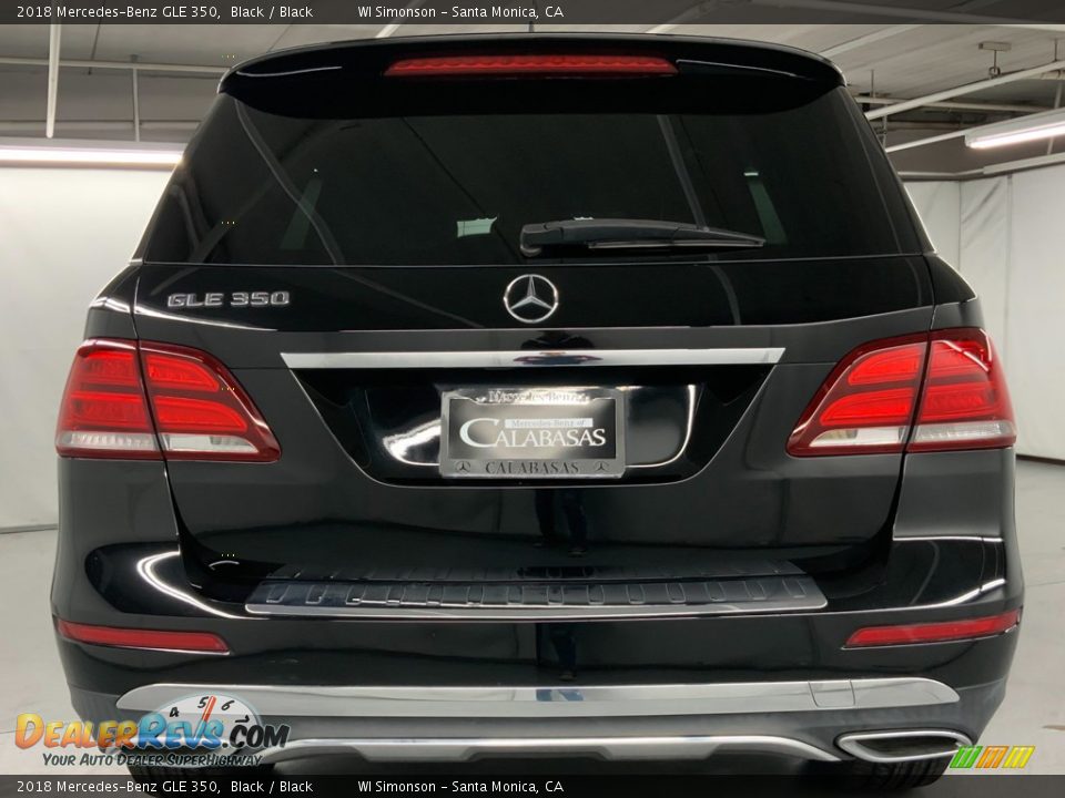 2018 Mercedes-Benz GLE 350 Black / Black Photo #7